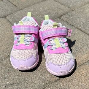 Stride Rite made 2 play washable sneakers size 9 WIDE toddler girl